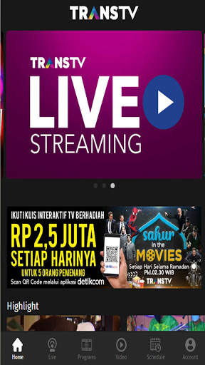 TRANS TV screenshot 1