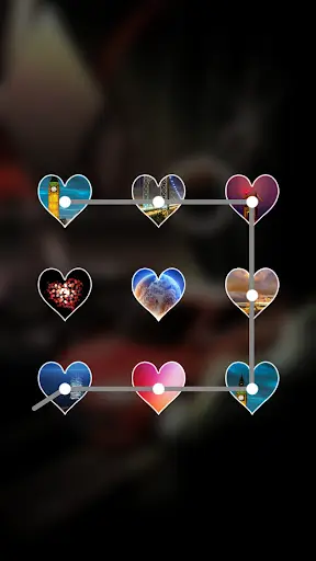 Love Pattern Lock Screen screenshot 8