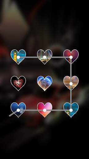 Love Pattern Lock Screen screenshot 8