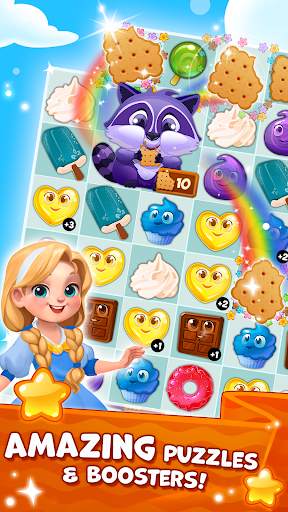 Candy Valley - Match 3 Puzzle 3 تصوير الشاشة
