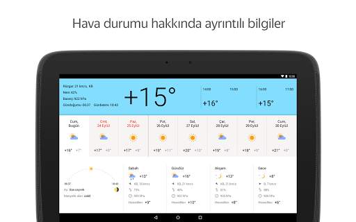 Yandex Hava Durumu screenshot 9