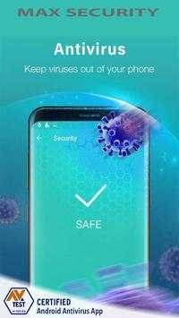 MAX Security - Antivirus, Booster & Clean Virus screenshot 1