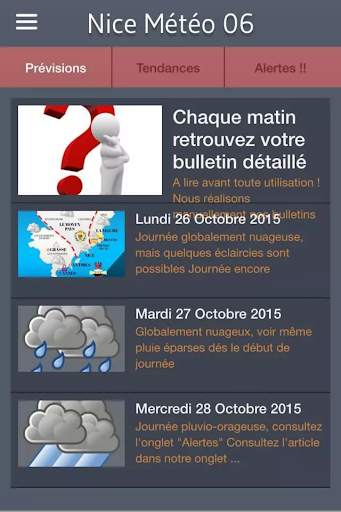 Météo 06 screenshot 1