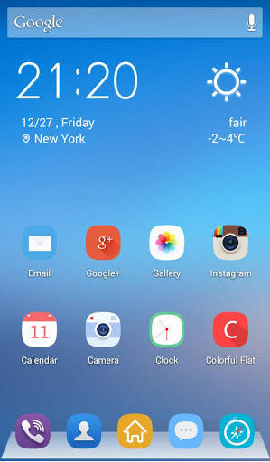 Flat Solo Launcher Theme screenshot 7