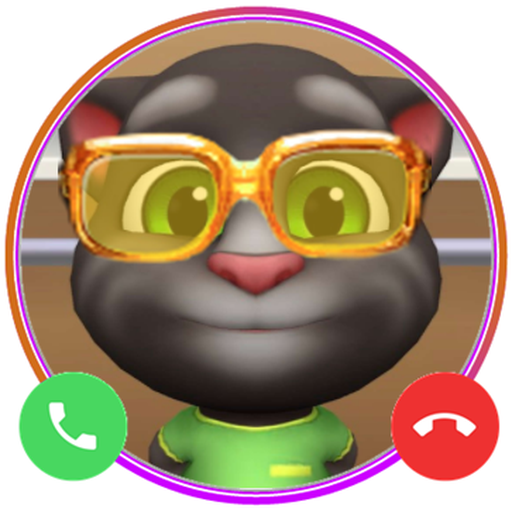 Tom's Cat call me: Fake Call Pro icon