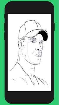 How To Draw WWE Superstars Step By Step screenshot 4