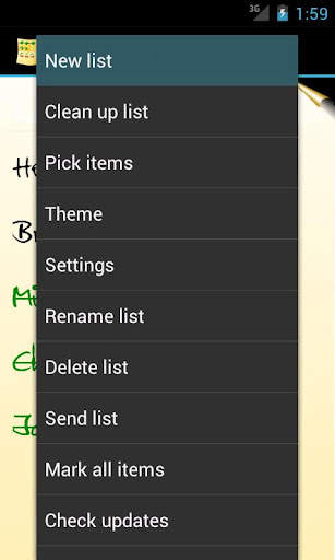 OI Shopping list screenshot 4