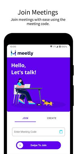 Meetly - Secure Video Meetings screenshot 2