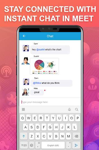Milan Setu - Video Conferencing App screenshot 4