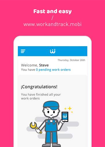 Work&Track Mobile - Field Serv screenshot 5