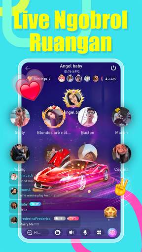PAGO - Siaran suara, obrolan suara, bermain game screenshot 8