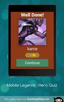 Mobile Legends : Hero Quiz screenshot 9