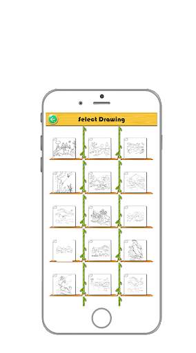 Coloring Beautiful Nature: Kid screenshot 2