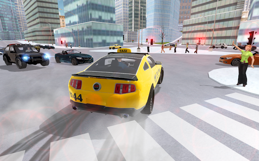 City Taxi Cab Driving Simulator screenshot 5