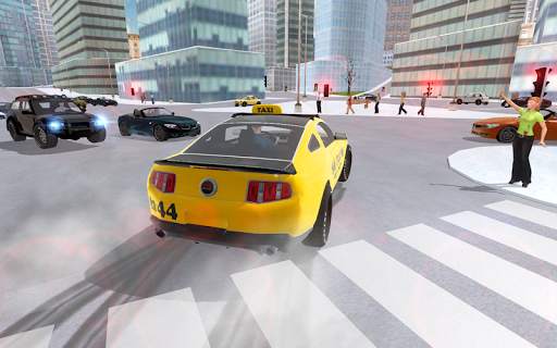 City Taxi Cab Driving Simulator screenshot 5