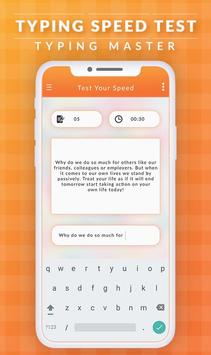 Typing Speed Test - Typing Master screenshot 2