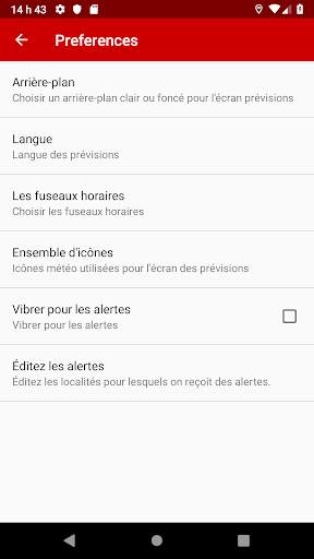 Météo Canada screenshot 4