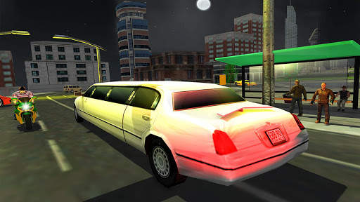 Modern Limousine Car Driving : Real Taxi Driver 3D screenshot 15