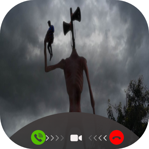 fake video call from siren head icon