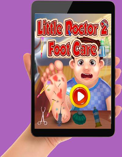 Little Doctor Game 2 (Foot care) screenshot 8