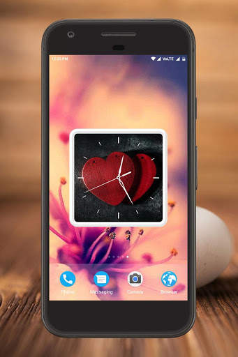 Heart Clock Live Wallpaper screenshot 1