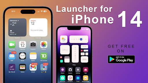 Launcher For iPhone 14 Pro Max screenshot 1