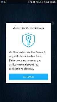 Dual Space - Comptes multiples & App parallèle screenshot 1
