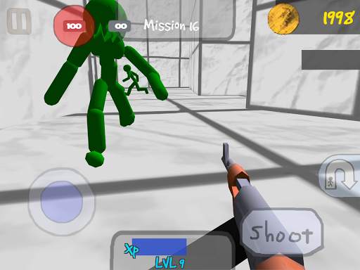 Stickman penembak dengan zombie screenshot 15
