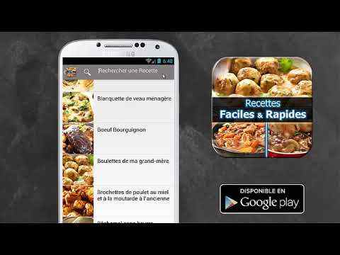 Recettes Faciles et Rapides screenshot 1