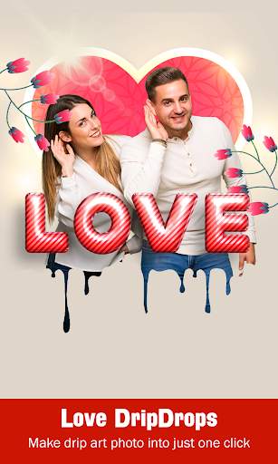 Love Drip Effect Photo Editor & DSLR Blur screenshot 3