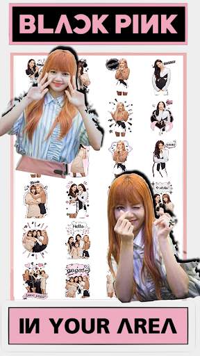 NEW BLACKPINK for Whatsapp  KPOP Idol WAStickerApp screenshot 3