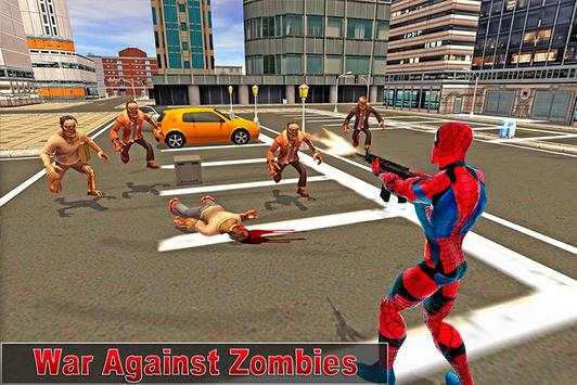 Super spider zombie pertempura screenshot 2