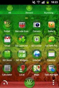 GO Launcher EX Theme Rasta screenshot 5