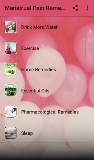 Menstrual Pain Remedies screenshot 1