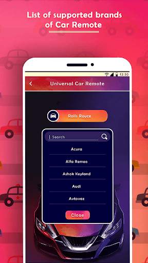 Universal Car Key Simulator - Car Lock and Unlock screenshot 1