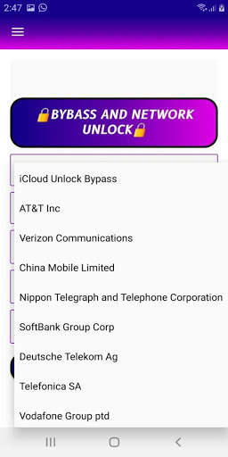 Free ICloud And Network Unlock screenshot 2