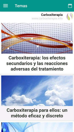 Carboxiterapia Temas screenshot 1