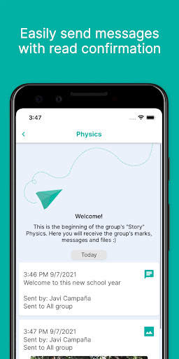 Edvoice - Smarter school commu screenshot 1