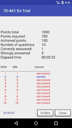 70-461 MS SQL Test screenshot 4