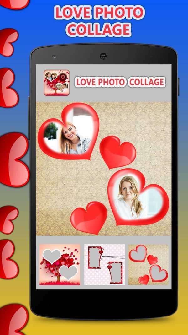 Love Photo Collage 4 تصوير الشاشة