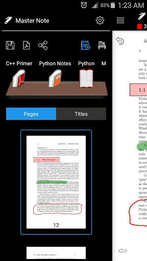 Master Note - Handwriting screenshot 3
