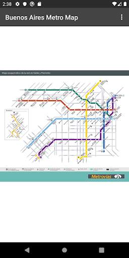 Buenos Aires Metro App screenshot 1