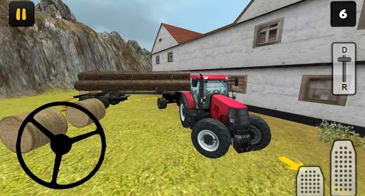 Tractor Simulator 3D: Extreme Log Transport screenshot 4