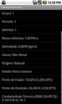 Tabela Periódica screenshot 5