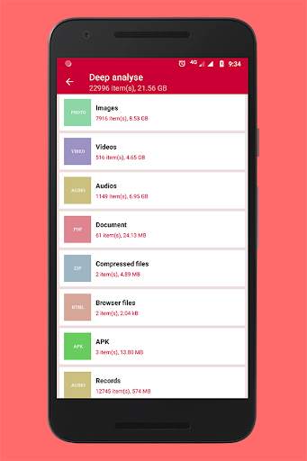 Files Cleaner - Freeup more memory space screenshot 3