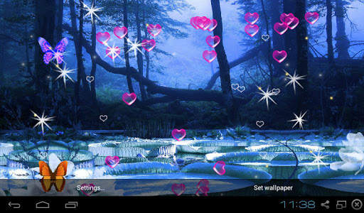 Firefly Live Wallpaper - Screen Lock, Sensor, Auto screenshot 9