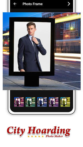 City Hoarding Photo Maker screenshot 2