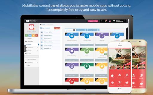 MobiRoller App Maker - Build apps without coding! screenshot 3