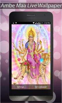 Ambe Maa Live Wallpaper screenshot 1
