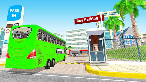 Bus Parking: Coach Bus Simulator off-road Parking screenshot 4